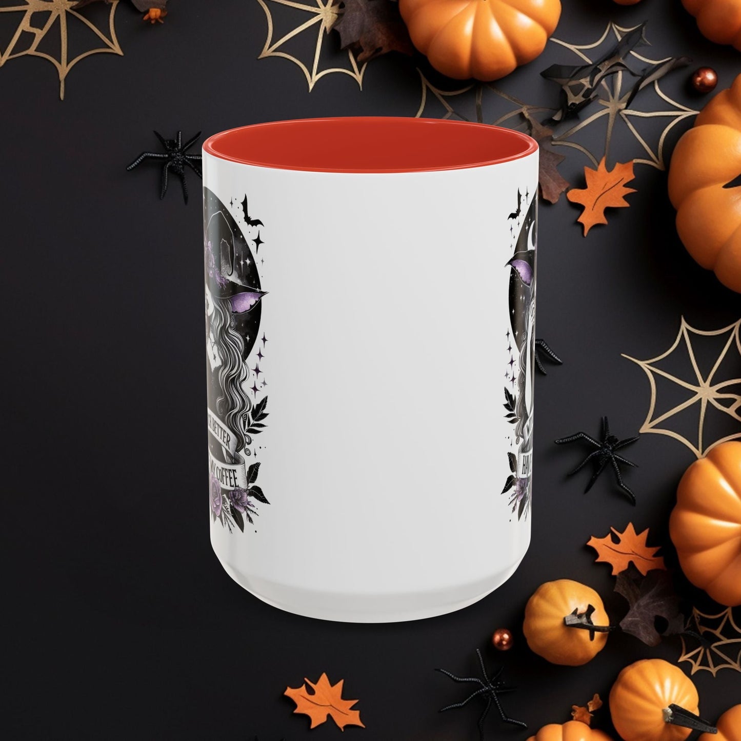 “Witch Better Have My Coffee” 🌙☕✨Accent Coffee Mug (11, 15oz) - EternalAscension