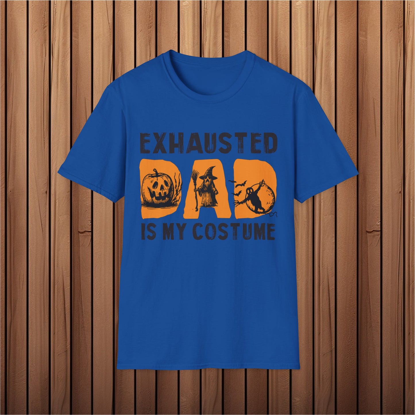 Exhausted Is My Costume Softstyle T-Shirt - EternalAscension