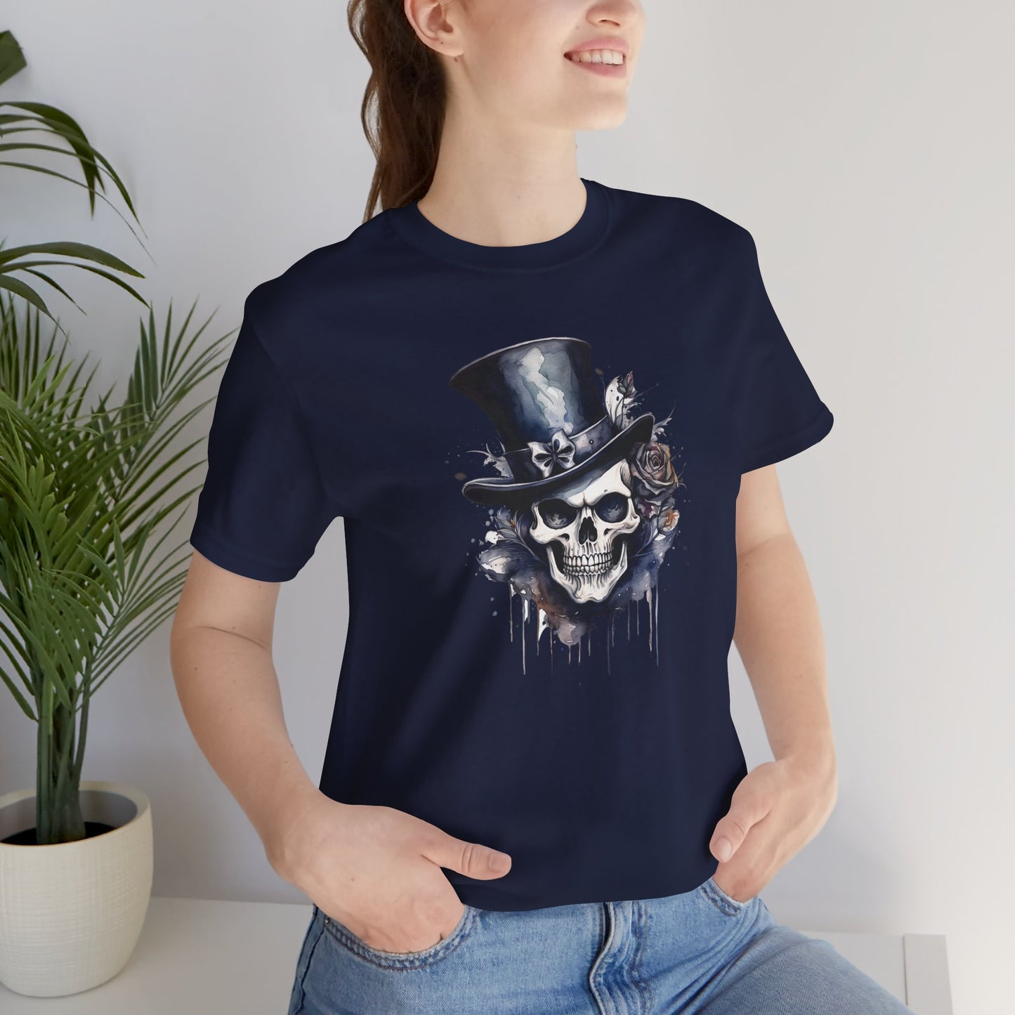 Gothic Skull Unisex Jersey Short Sleeve Tee - EternalAscension