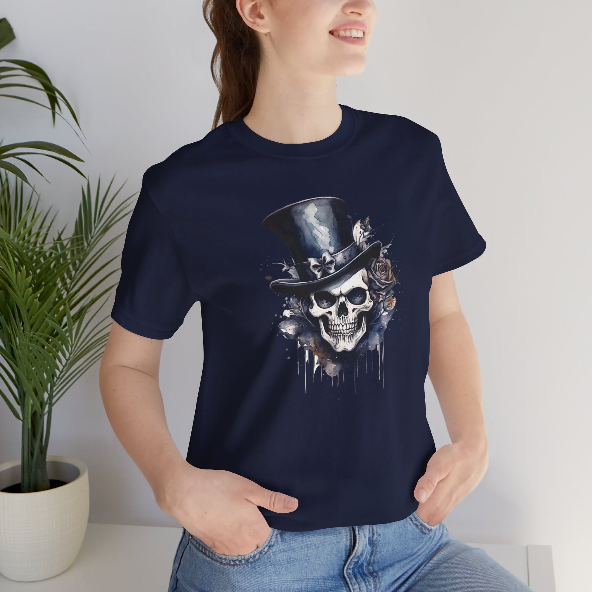 Gothic Skull Unisex Jersey Short Sleeve Tee - EternalAscension