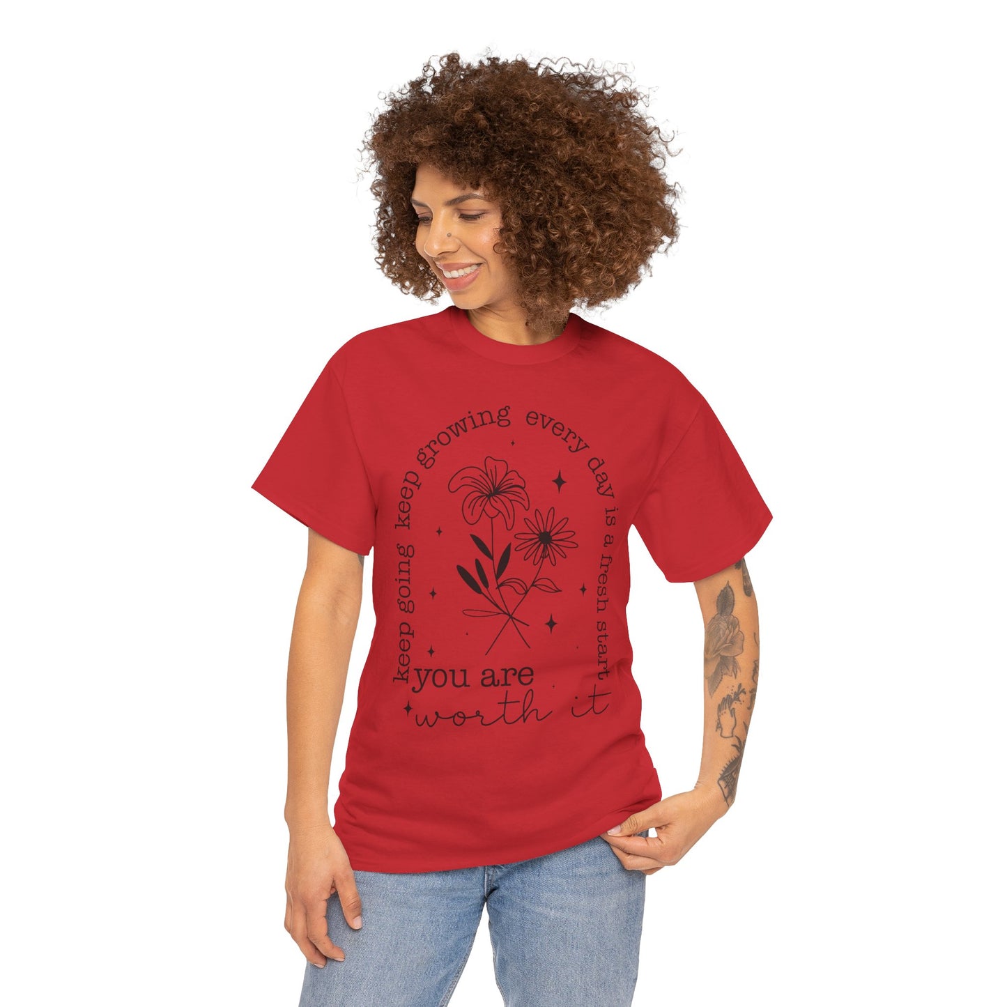 You Are Worth It!  Unisex Heavy Cotton Tee