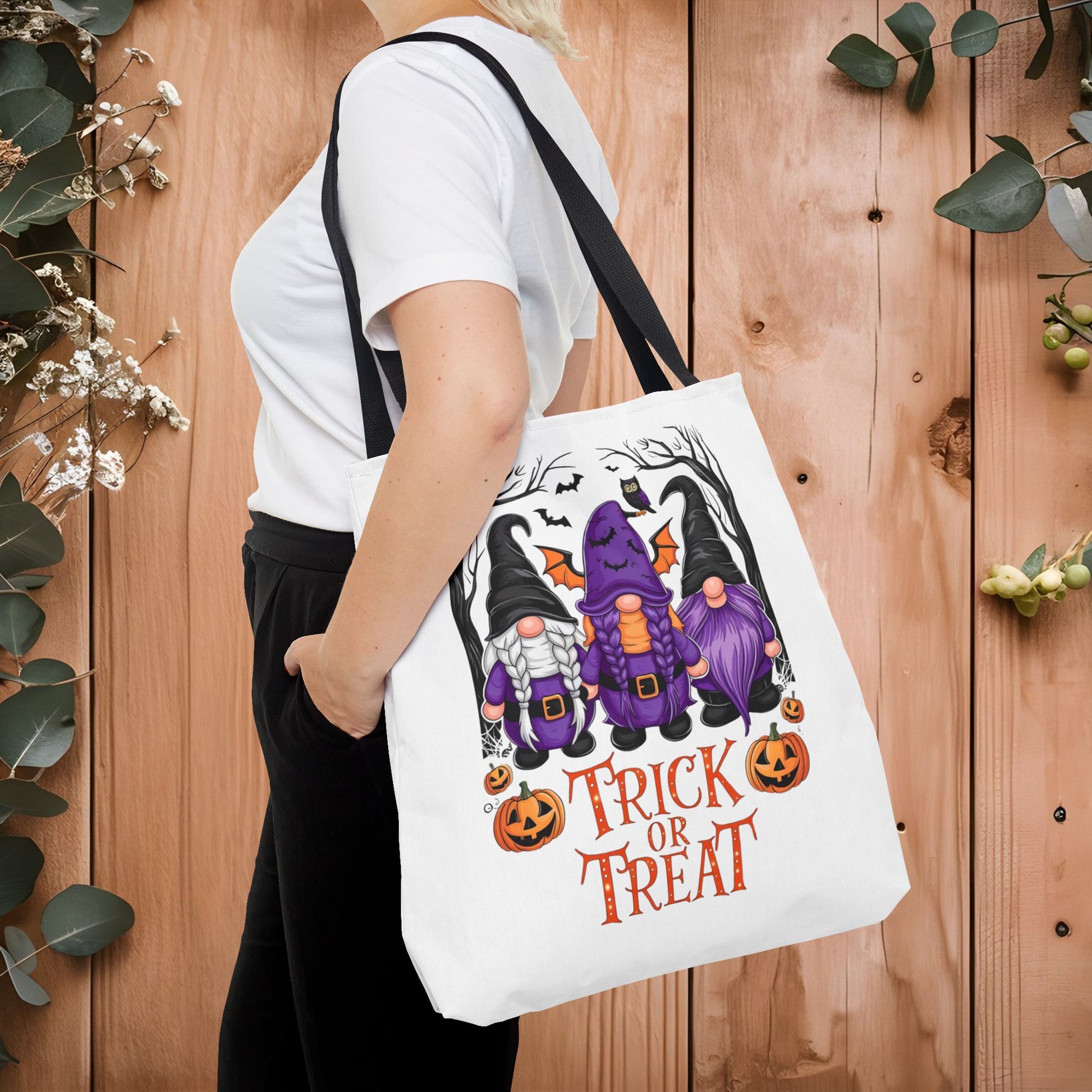 Double - Sided Spooky Tote Bag 🎃🕸️ (AOP) - EternalAscension
