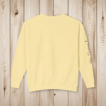 Choose Happiness Unisex Lightweight Crewneck Sweatshirt