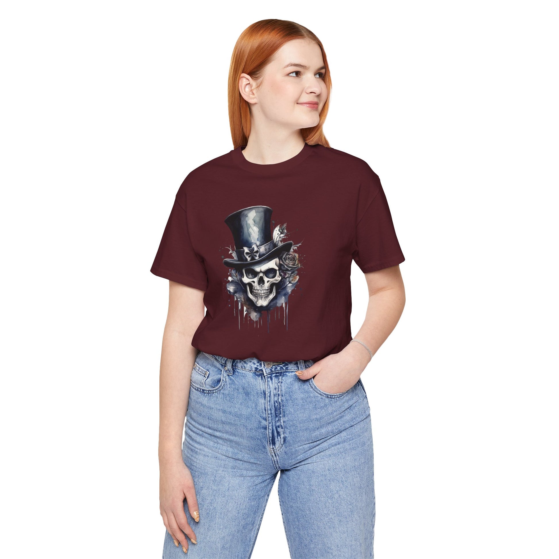 Gothic Skull Unisex Jersey Short Sleeve Tee - EternalAscension
