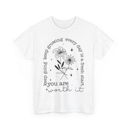 You Are Worth It!  Unisex Heavy Cotton Tee