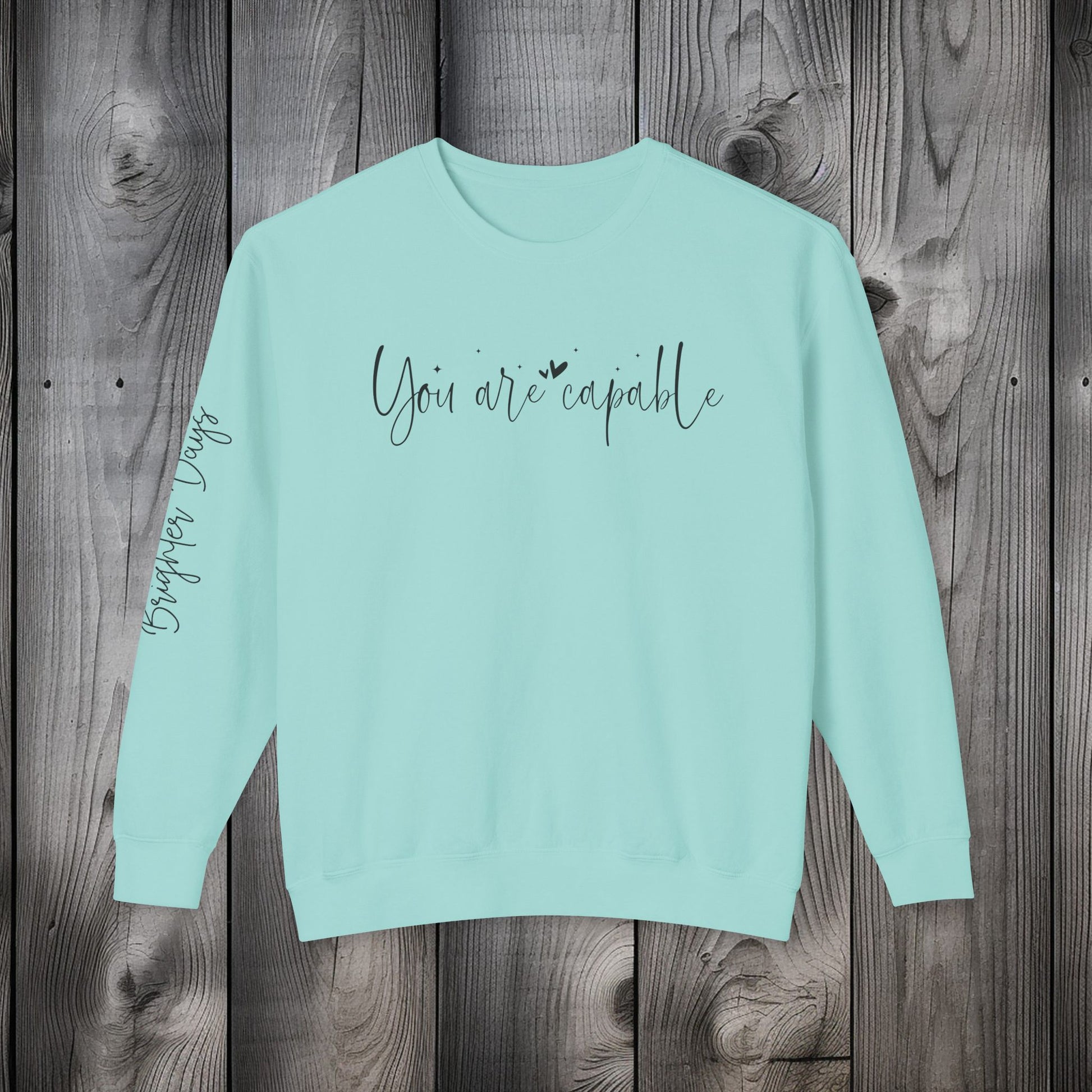 Capable & Hopeful Unisex Lightweight Crewneck Sweatshirt - EternalAscension