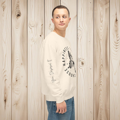 Choose Happiness Unisex Lightweight Crewneck Sweatshirt