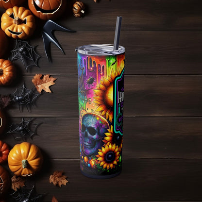Enchanting Hocus Pocus Skinny Tumbler with Straw, 20oz