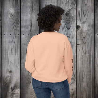 Capable & Hopeful Unisex Lightweight Crewneck Sweatshirt - EternalAscension