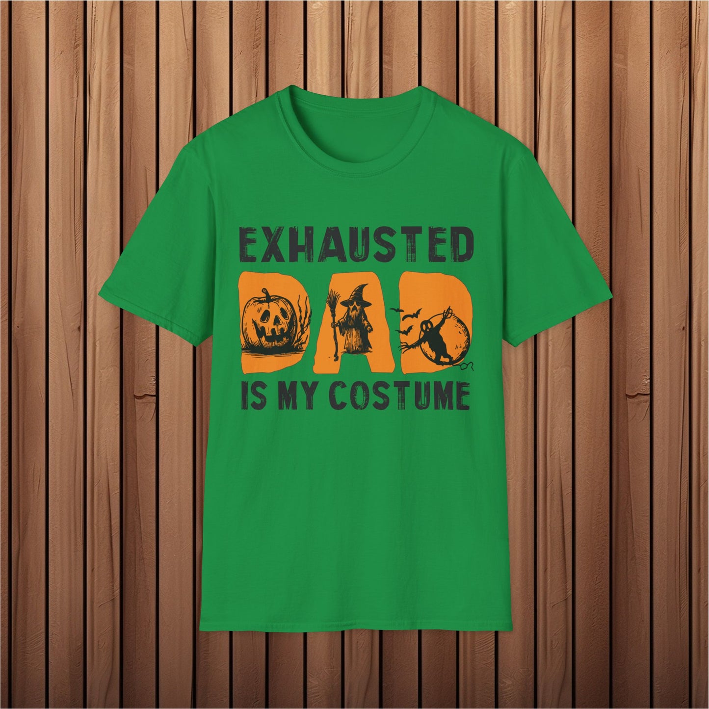 Exhausted Is My Costume Softstyle T-Shirt - EternalAscension