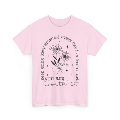 You Are Worth It!  Unisex Heavy Cotton Tee