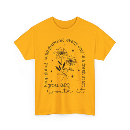 You Are Worth It!  Unisex Heavy Cotton Tee