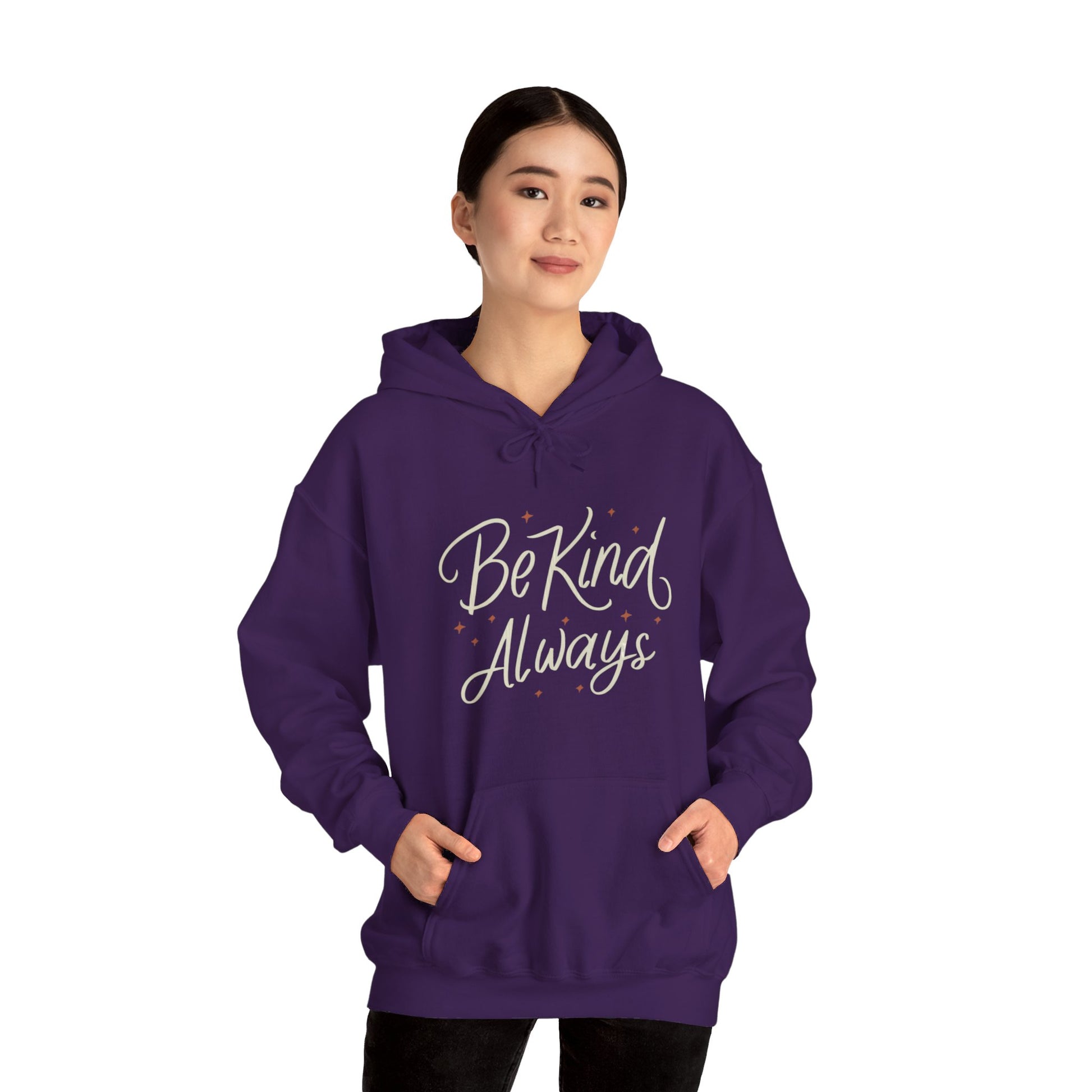 Be KIND Always and CHANGE the World! Unisex Heavy Blend™ Hooded Sweatshirt - EternalAscension