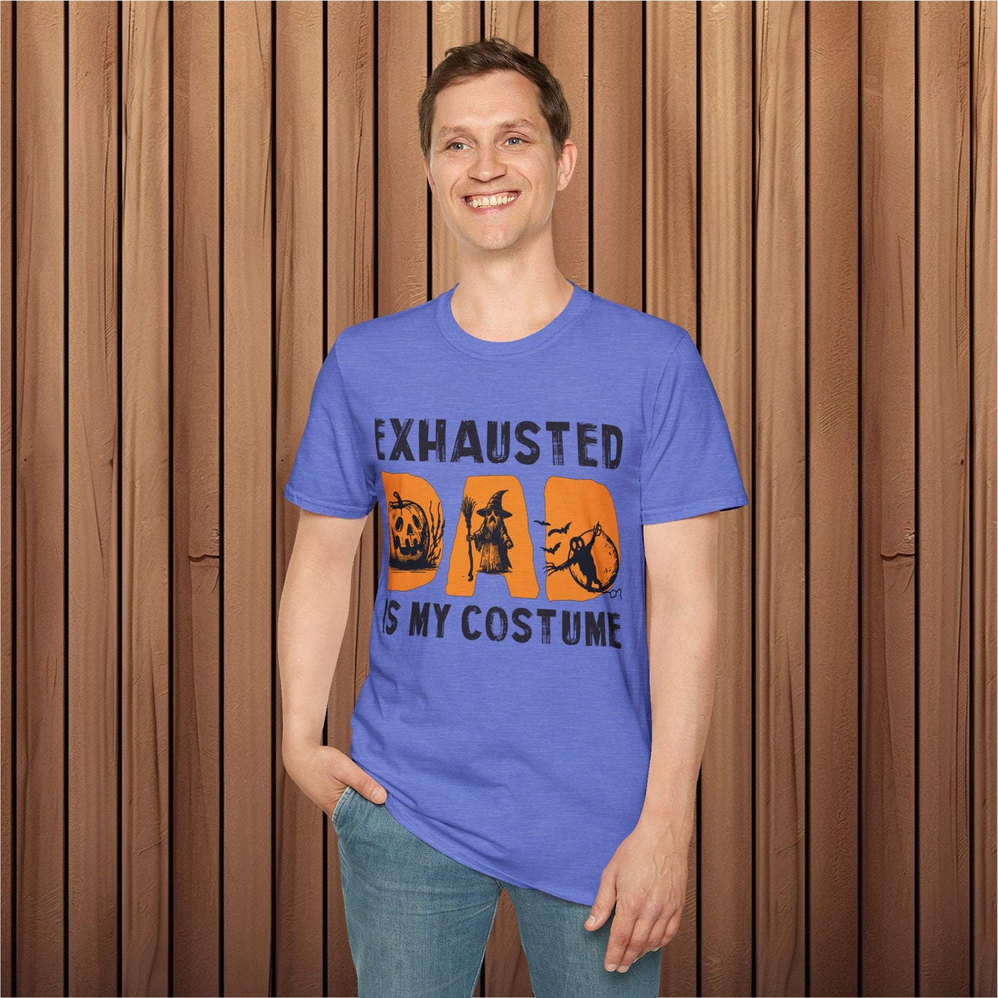 Exhausted Is My Costume Softstyle T-Shirt - EternalAscension