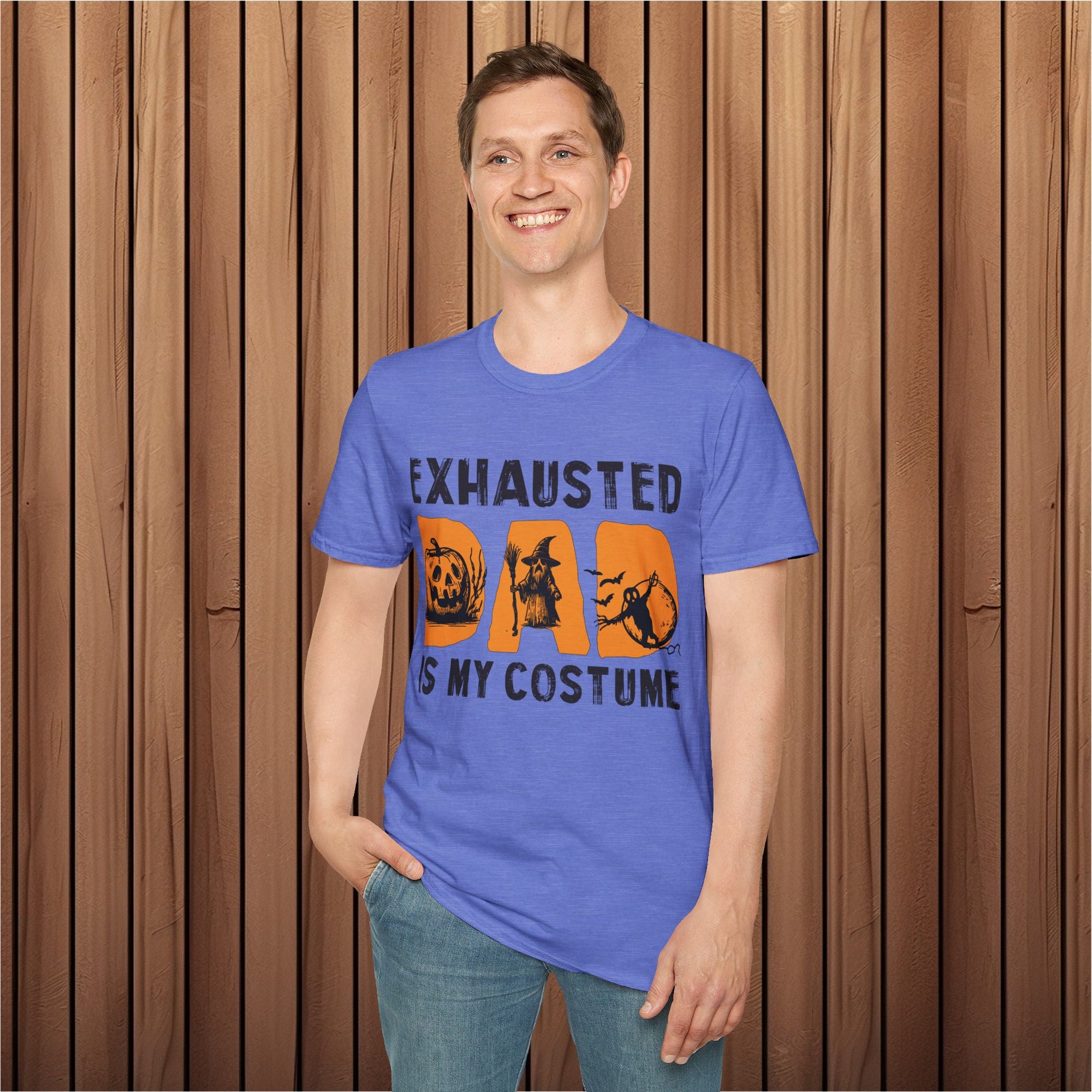 Exhausted Is My Costume Softstyle T-Shirt - EternalAscension