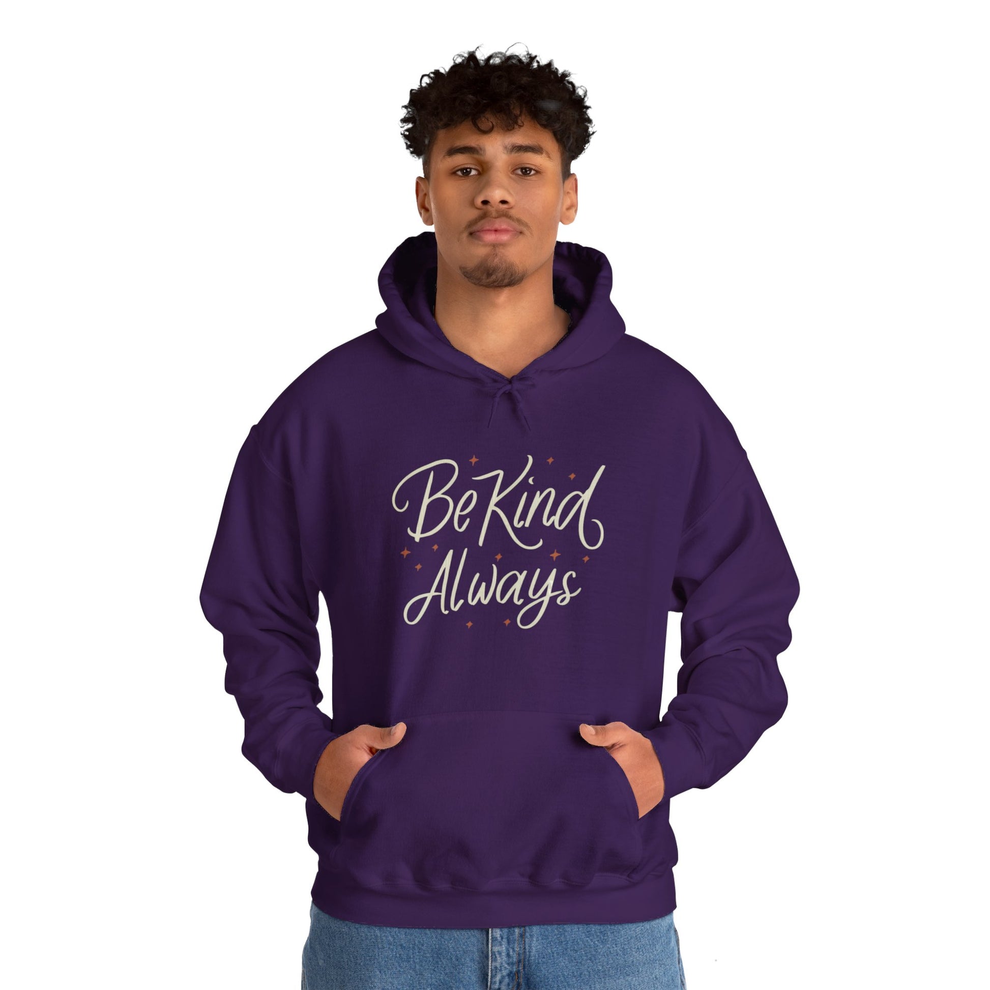 Be KIND Always and CHANGE the World! Unisex Heavy Blend™ Hooded Sweatshirt - EternalAscension