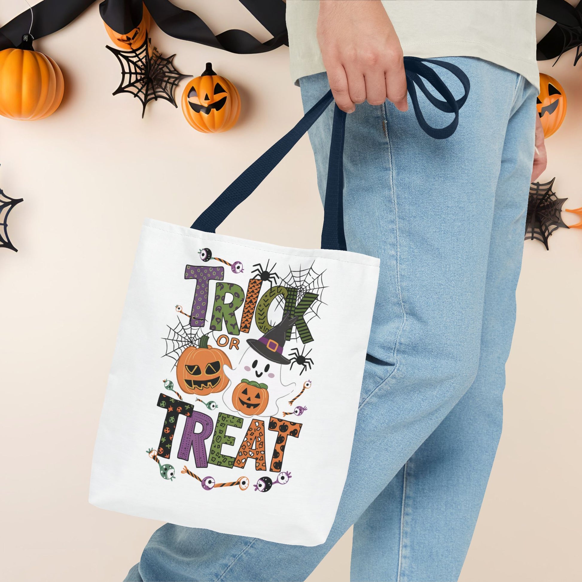 🎃🕸️Trick or Treat Tote Bag (AOP)🎃🕸️ - EternalAscension