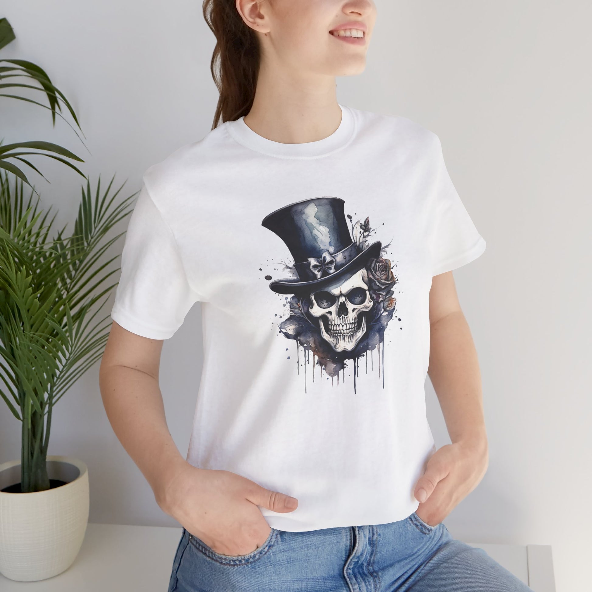 Gothic Skull Unisex Jersey Short Sleeve Tee - EternalAscension