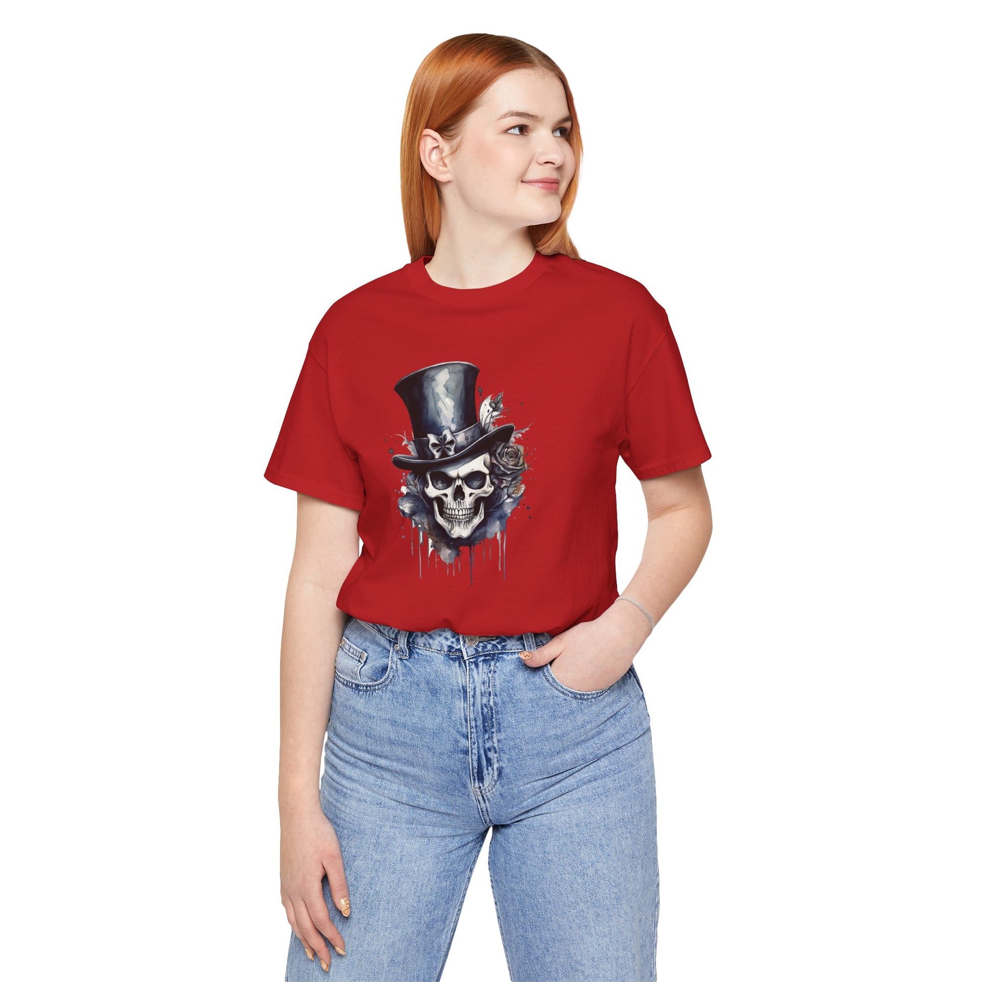Gothic Skull Unisex Jersey Short Sleeve Tee - EternalAscension