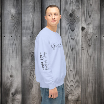 Capable & Hopeful Unisex Lightweight Crewneck Sweatshirt - EternalAscension