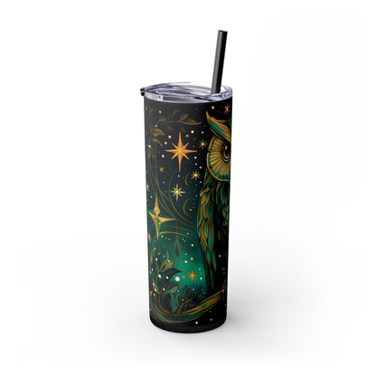 Maars Personalized Skinny Tumbler: Mystical Owl Edition 20oz - EternalAscension