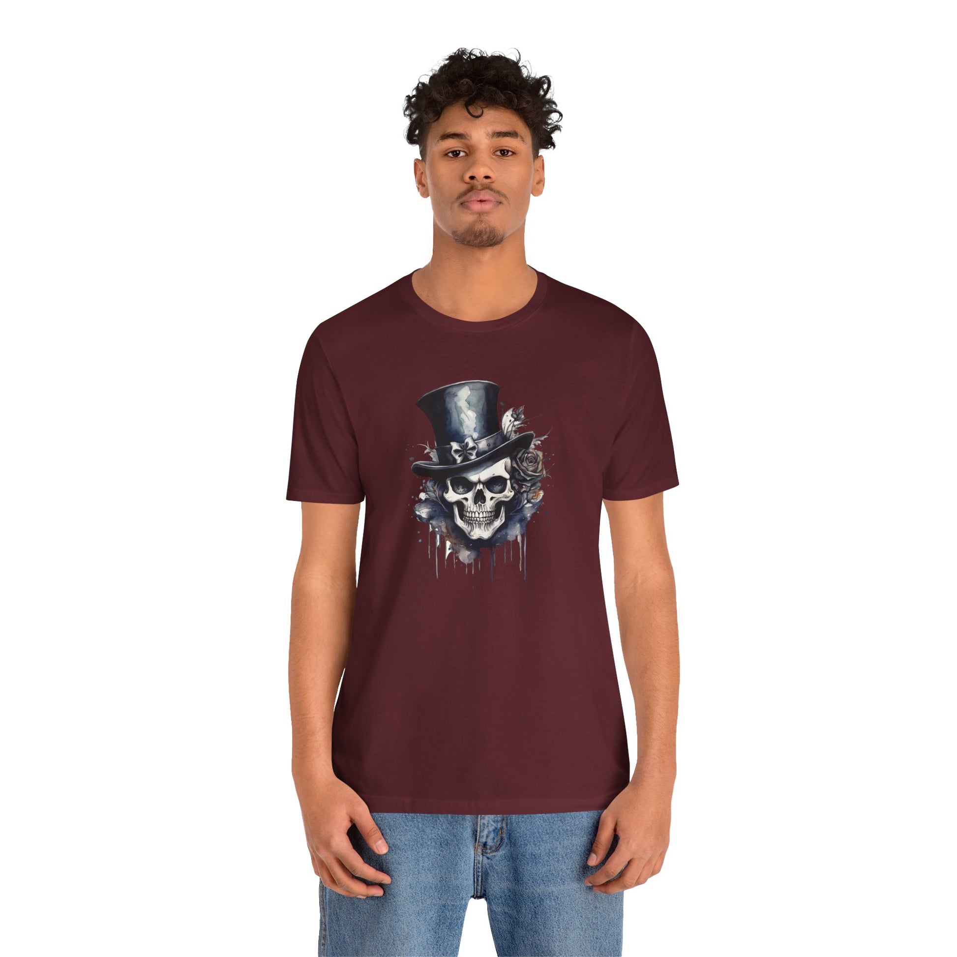 Gothic Skull Unisex Jersey Short Sleeve Tee - EternalAscension