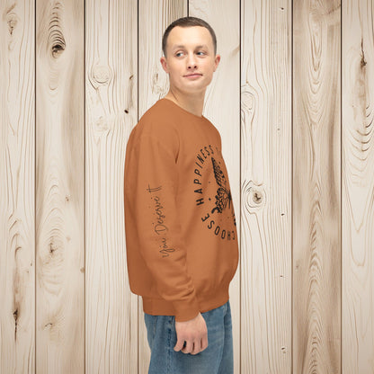Choose Happiness Unisex Lightweight Crewneck Sweatshirt