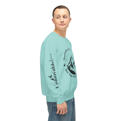 Unmovable Force! Unisex Lightweight Crewneck Sweatshirt - EternalAscension