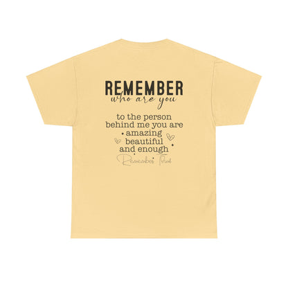 You Are Worth It!  Unisex Heavy Cotton Tee