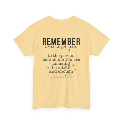 You Are Worth It!  Unisex Heavy Cotton Tee