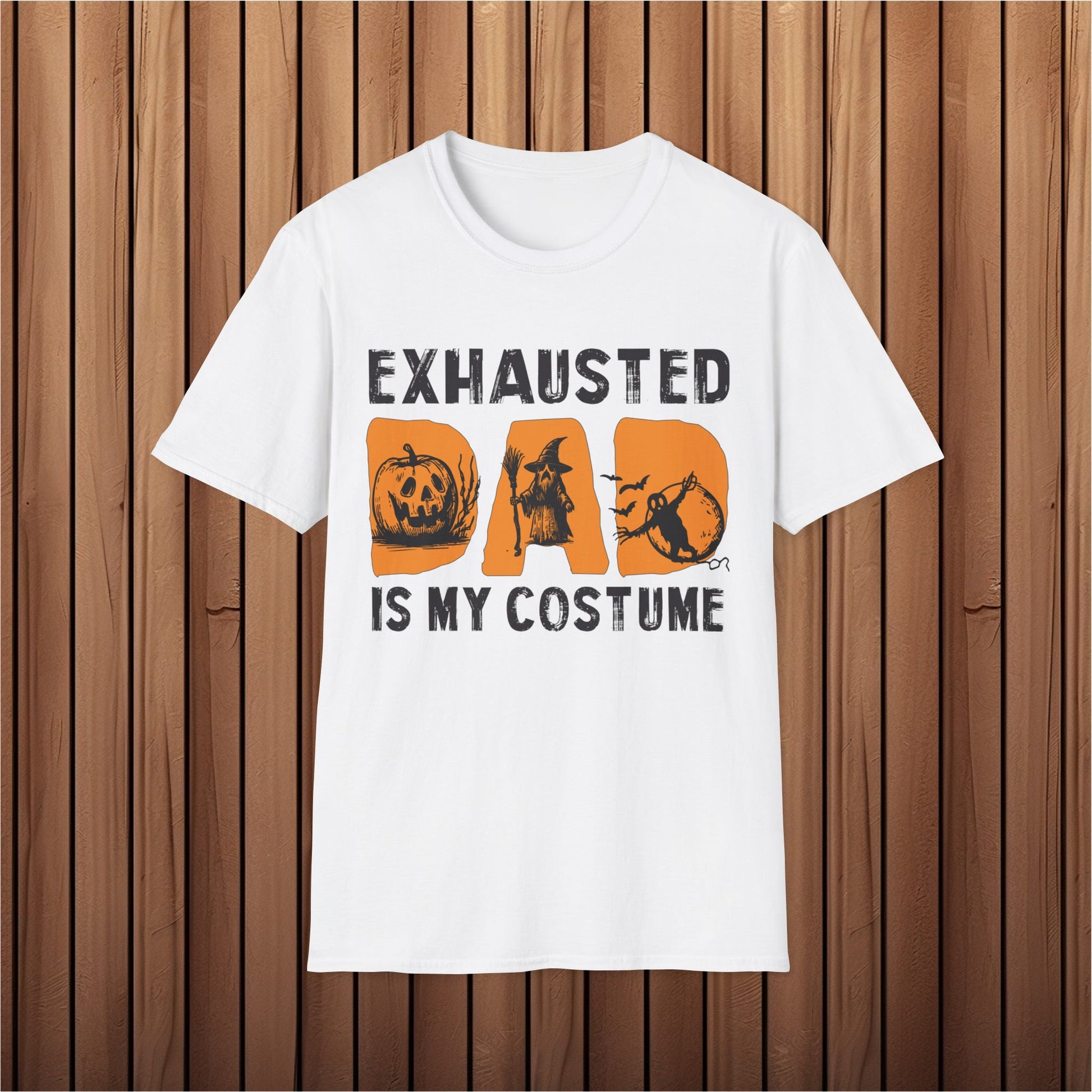 Exhausted Is My Costume Softstyle T-Shirt - EternalAscension