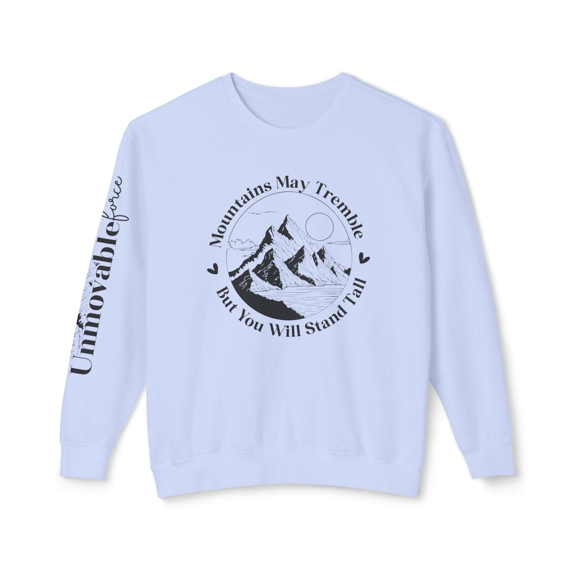 Unmovable Force! Unisex Lightweight Crewneck Sweatshirt - EternalAscension
