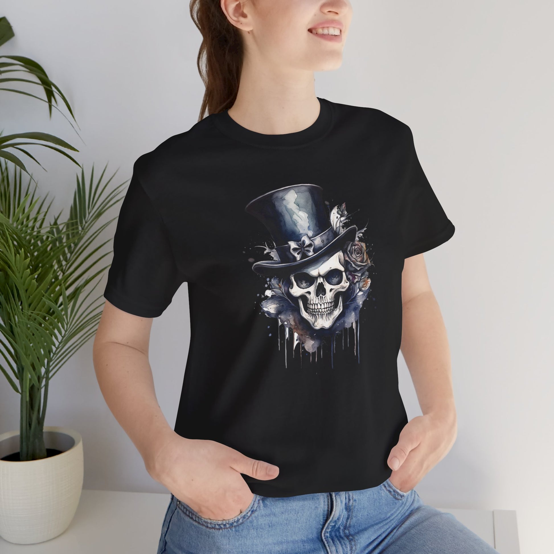 Gothic Skull Unisex Jersey Short Sleeve Tee - EternalAscension