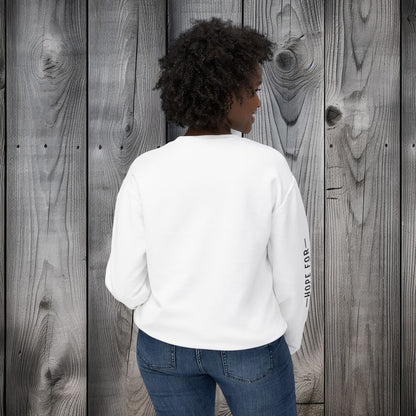 Capable & Hopeful Unisex Lightweight Crewneck Sweatshirt - EternalAscension