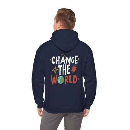 Be KIND Always and CHANGE the World! Unisex Heavy Blend™ Hooded Sweatshirt - EternalAscension