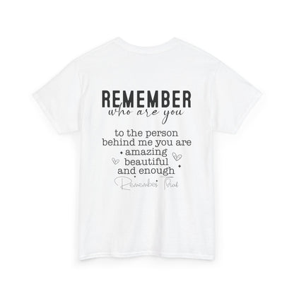 You Are Worth It!  Unisex Heavy Cotton Tee