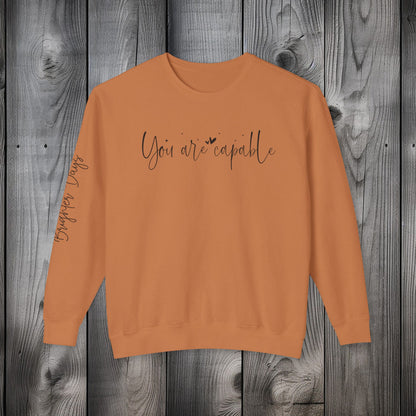 Capable & Hopeful Unisex Lightweight Crewneck Sweatshirt - EternalAscension