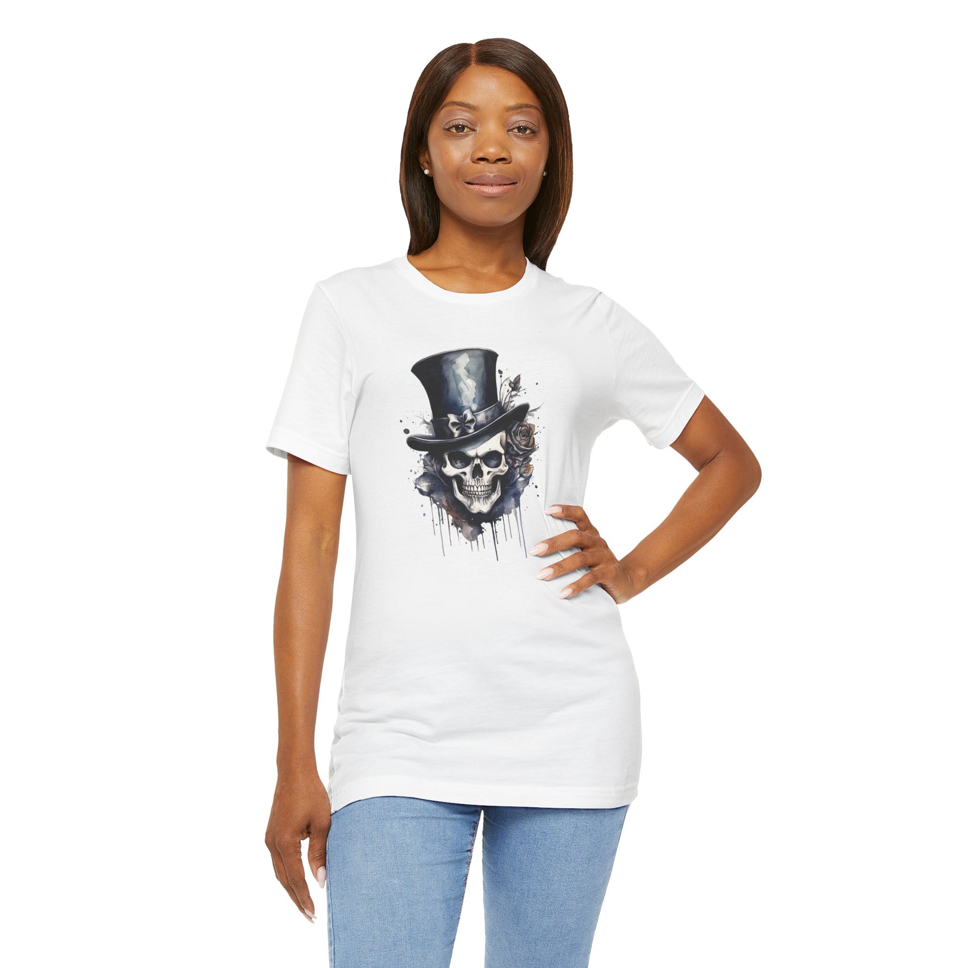 Gothic Skull Unisex Jersey Short Sleeve Tee - EternalAscension