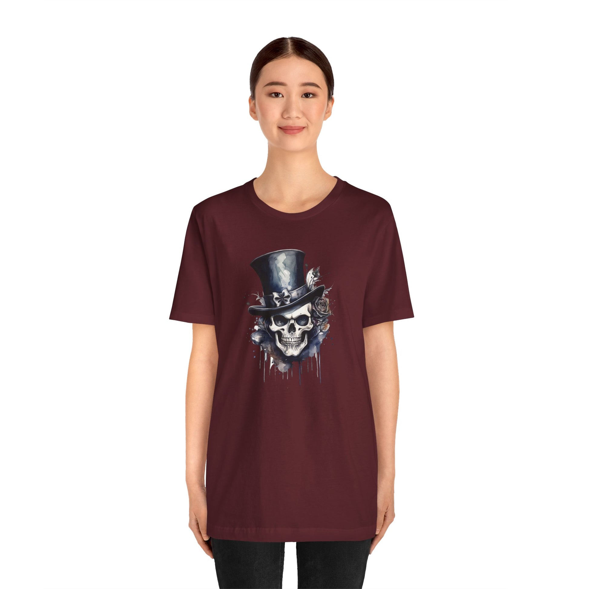 Gothic Skull Unisex Jersey Short Sleeve Tee - EternalAscension