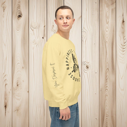 Choose Happiness Unisex Lightweight Crewneck Sweatshirt