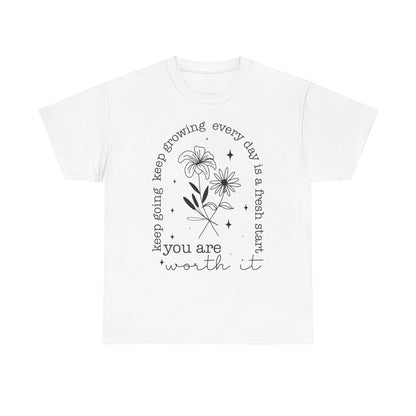 You Are Worth It!  Unisex Heavy Cotton Tee