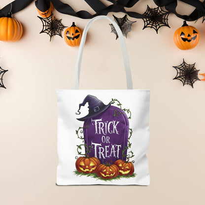 🎃🕸️Trick or Treat Tote Bag (AOP)🎃🕸️ - EternalAscension