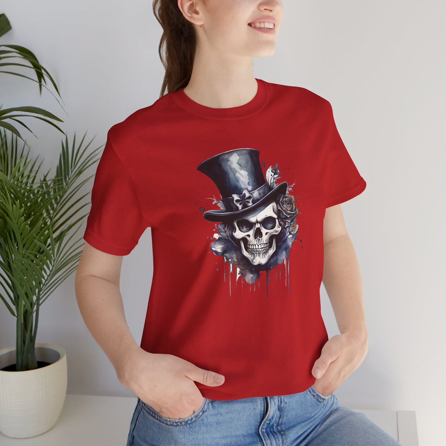 Gothic Skull Unisex Jersey Short Sleeve Tee - EternalAscension