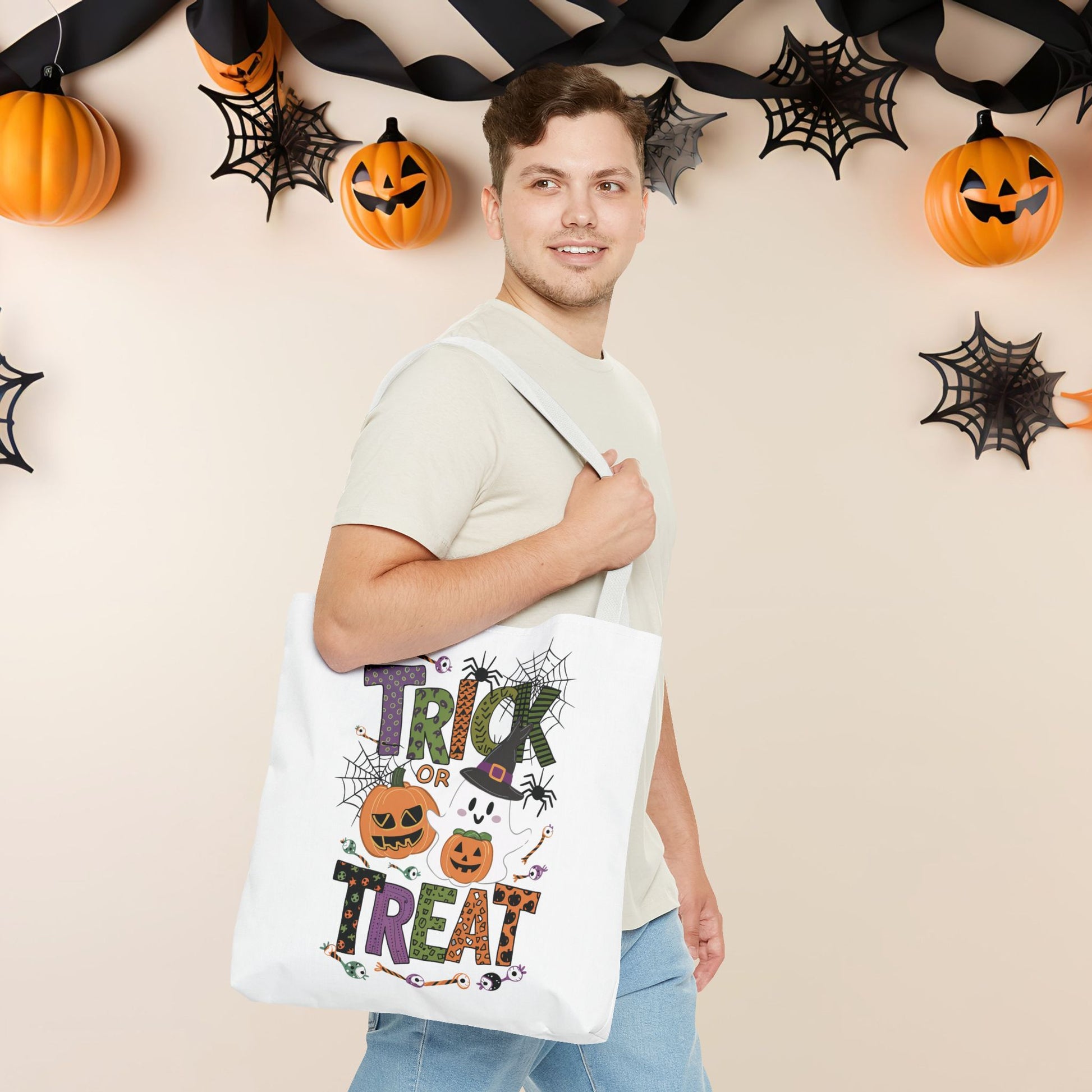 🎃🕸️Trick or Treat Tote Bag (AOP)🎃🕸️ - EternalAscension