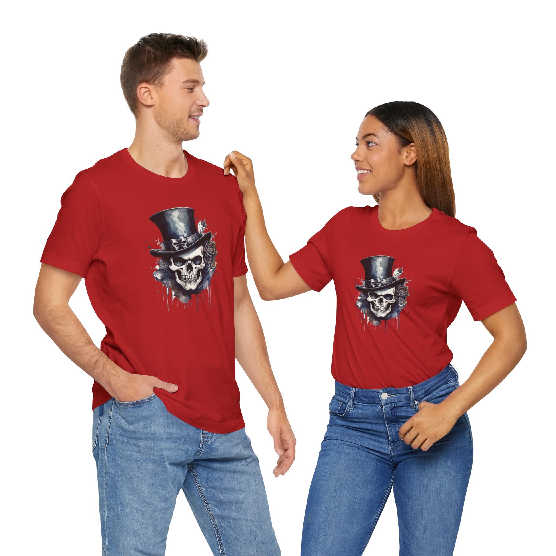 Gothic Skull Unisex Jersey Short Sleeve Tee - EternalAscension