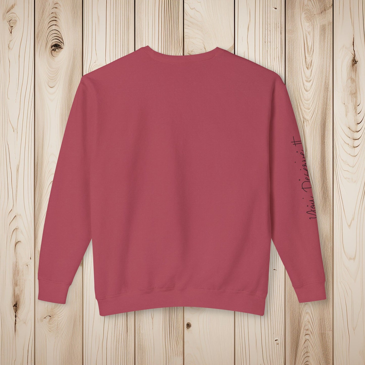 Choose Happiness Unisex Lightweight Crewneck Sweatshirt