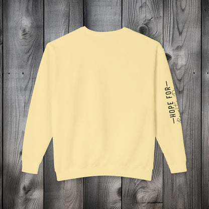 Capable & Hopeful Unisex Lightweight Crewneck Sweatshirt - EternalAscension