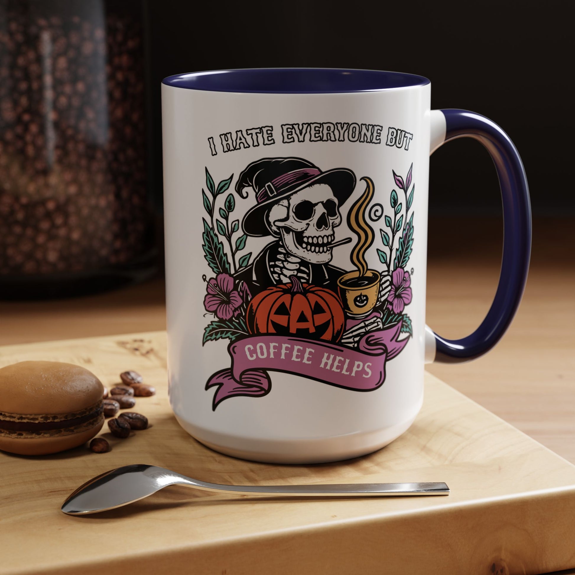 Sarcastic Sipper Accent Coffee Mug (11, 15oz) - EternalAscension