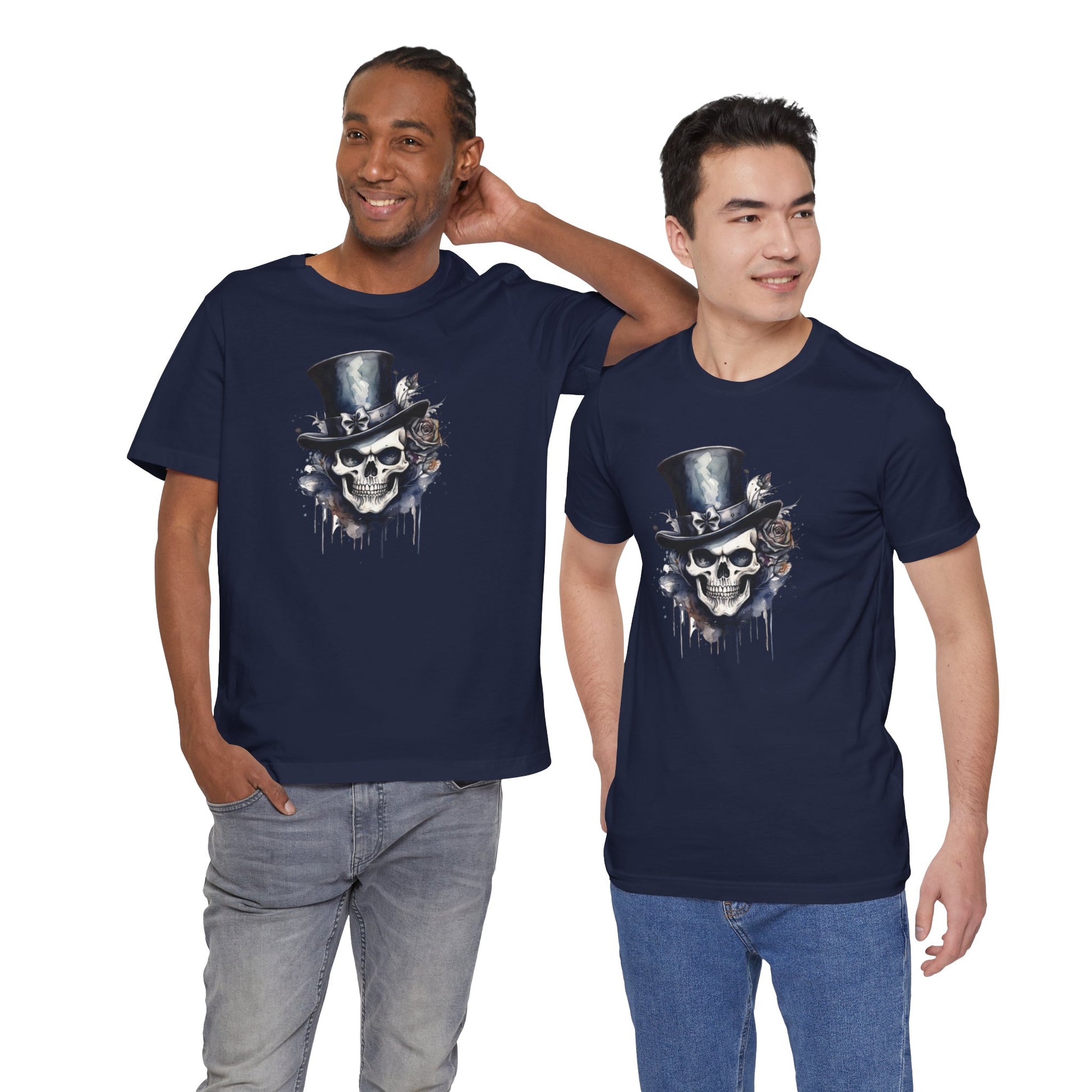 Gothic Skull Unisex Jersey Short Sleeve Tee - EternalAscension