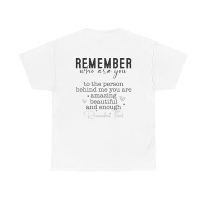 You Are Worth It!  Unisex Heavy Cotton Tee